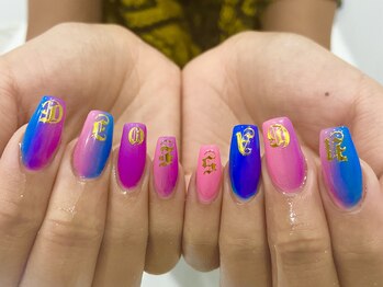 バンキッシュ(Vanquish)/派手縦グラデ