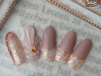 ネイルサロン&スクール ジーナ(GINA)/大人マーメイドネイル