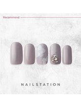 ネイルステーション アトレ浦和店(NAIL STATION)/フラワーネイル／パラジェル