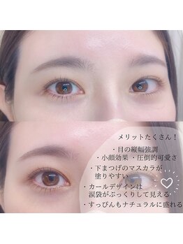 アイラッシュサロン ブラン ヴェルサウォーク西尾店(Eyelash Salon Blanc)/下まつげパーマ