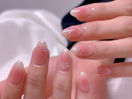 チークネイルとパーツ追加￥6490