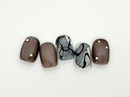 sopoコース5800円ショートネイル