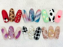 ネイルエイム(Nail eim)/秋冬★マグネット★アニマル柄