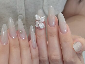 センスネイル 自由が丘店(Sense Nail)/3Dお花ネイルデザイン
