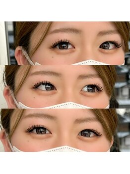 ヘアー スペース オフ(Hair Space Off)/束感まつ毛パーマ