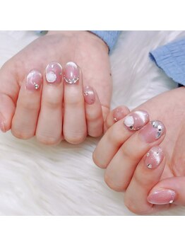 大槻担当★うる艶ワンホンネイル