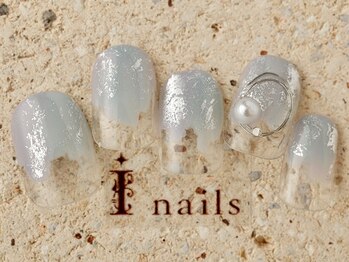 アイネイルズ 町田店(I nails)/塗りかけくすみワイヤー6480円