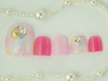 定額FOOTネイル¥8100