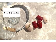 ヴィーアンドヴィーナス 田町店(VIE&Venus)/赤ネイル　ベーシック