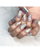 ネイルサイン ラフラフ(NAIL SIGN ROUGH LOUGH)/大理石風