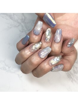 ネイルサイン ラフラフ(NAIL SIGN ROUGH LOUGH)/大理石風