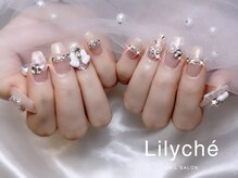 リリーシェ(Lilyche)/千鳥柄ネイル