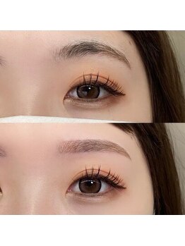 チルアンドアイ 千葉駅前店(Chill&Eye)/美眉スタイリング/BeforeAfter