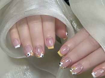 ビンネイル(Bin nail)の写真/【定額メニュー有☆】豊富な種類で思いのままに指先をデザイン♪トレンドネイルでオシャレ度UP◎