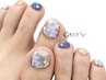 【足元美人♪】人気！FOOTアート4～6本＋足裏ケア15分 →¥17,050