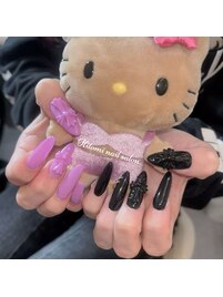 クロムハーツネイル（バイカラー