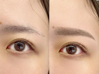 チルアンドアイ 千葉駅前店(Chill&Eye)/美眉スタイリング/BeforeAfter