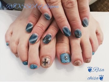 リオッサ オブ ラグーン(RIOSSA of Lagoon)/くすみｘマグネットｘクロム♪