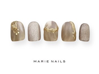 マリーネイルズ 横浜店(MARIE NAILS)/定額￥8,800 もやもや 0109c
