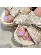 ララアンジュ(LaLa-Ange)/フットミラーネイル