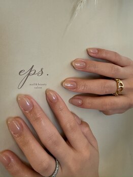 エピス(eps.)の写真/ジェルネイルが出来ない方や爪にコンプレックスがある方向けのケアメニューあり＊通うたびに健康的な爪に♪
