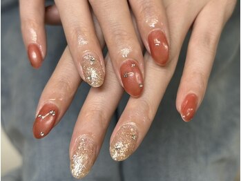 チャイ 大阪上本町店(chai)/シンプルネイル