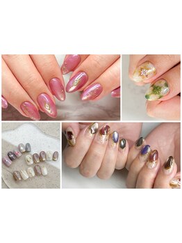 手描きアートが得意なサロン