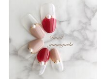 ディーネイル(Dnail)/変型フレンチ