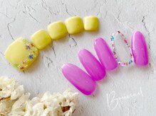 ボネール(nail ＆ eyelash Bounail)/ハンドフット同時施術 うるうる