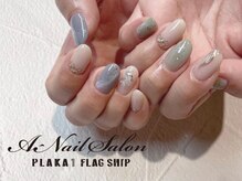 エーネイルサロン プラーカ本店(A-Nail Salon)/　アシメネイル