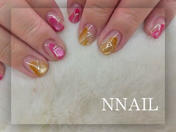 エヌ ネイル(N NAIL)/塗りかけマグネット