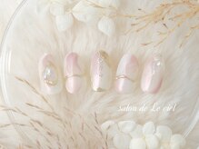 サロン ドゥ ル シエル(salon de Le ciel)/～花びらnail*ニュアンス～