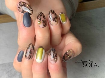 ソラ(SOLA.)/大人レオパード×マグネット