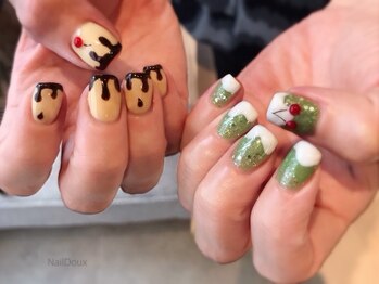 ネイル ドゥ 岡山駅前店(Nail Doux)/☆クリームソーダ＆プリン☆