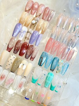 フォア ネイル(FOI NAIL)の写真/【西千葉駅3分】大人気の韓国ネイル/マグネットネイル/大人ニュアンスも定額で叶う♪パラジェルフィルイン