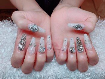 レアネイル 新宿(le'a nail)/大理石ネイル