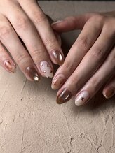 ハチニーキューネイルアトリエ(829 Nail Atelier)/マグネットハートデザイン