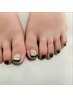 《foot》親指2本アート(フットバス付)