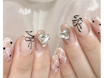 エクラ(eclat)/ガーリーリボンチェック