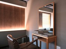 睡眠改善ヘッドスパ NeRu spa 田無駅前店(リラクゼーション)の雰囲気(ブローやメイクも個室内でお直しいただけます♪)