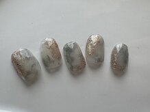 つめノさき/モヤモヤゴールドニュアンス！