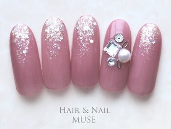 ミューズ MUSE 四街道大日店/大人女子くすみピンクパール