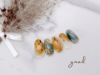 ワイネイル(Y.nail)/絵画ネイル クリムト