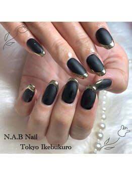 エヌエービー(N.A.B.)/大人ミラーネイル
