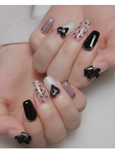 サムズアップネイル(thumbs up nail)/ハンド自由デザイン