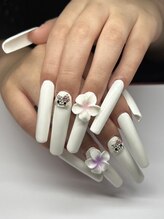 アヤネイルズ アンド アイラッシュ(AYA NAILZ.＆Eyelash)/こんな長さもできちゃいます^ ^