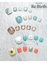 ネイルサロン リバース(Re:Birth)/フット定額スタンダードコース