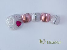 エリクサーネイル 長堀橋(Elixir Nail)/フット　やり放題／クーポン使用