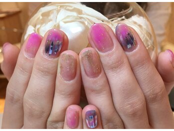 ネイルズ ララ(nails Lala)/シースルーレイヤード。