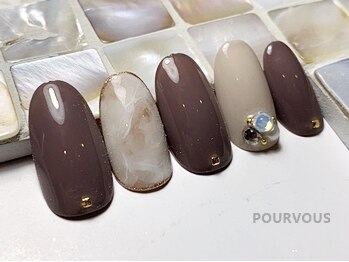 ネイルサロン プール ヴー(Nail Salon Pour Vous)/1月初回定額6000円←6975円